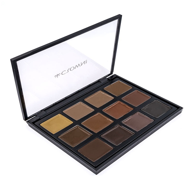 CrownPro 12EB Eyebrow Palette