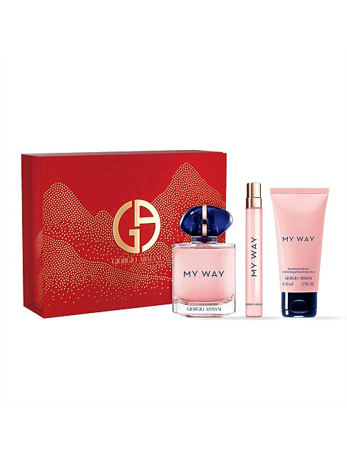 Giorgio Armani My Way EDP 90ml + Body Lotion + 10ml Travel Pack