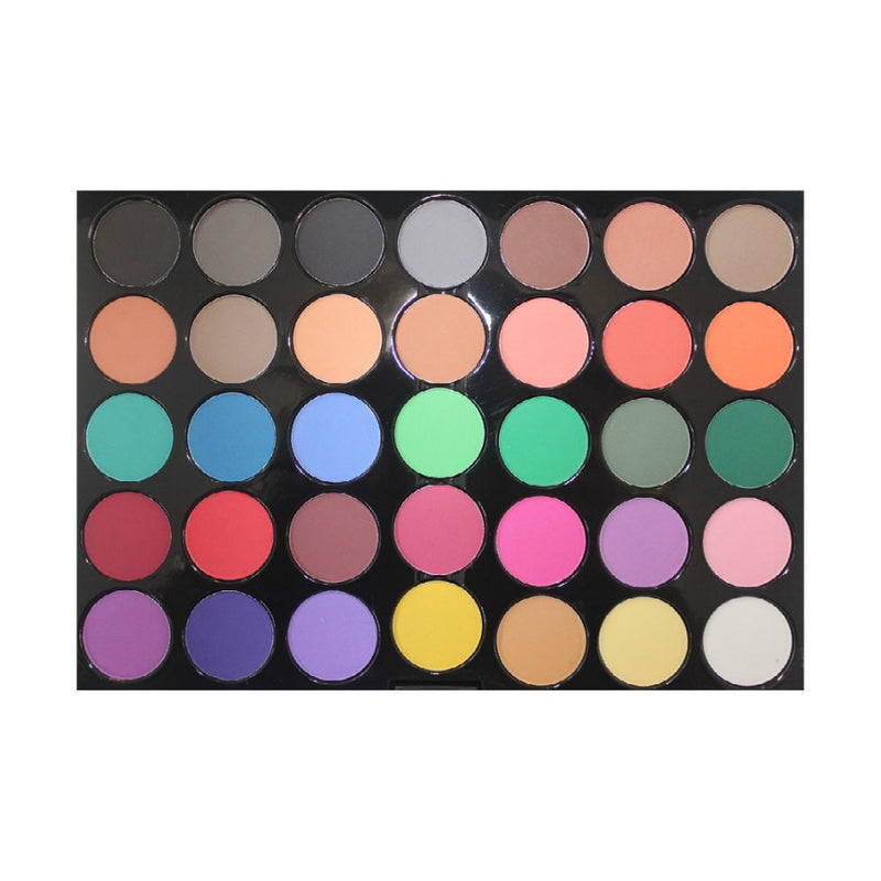 Crown 35 Colour Matte Eyeshadow Palette