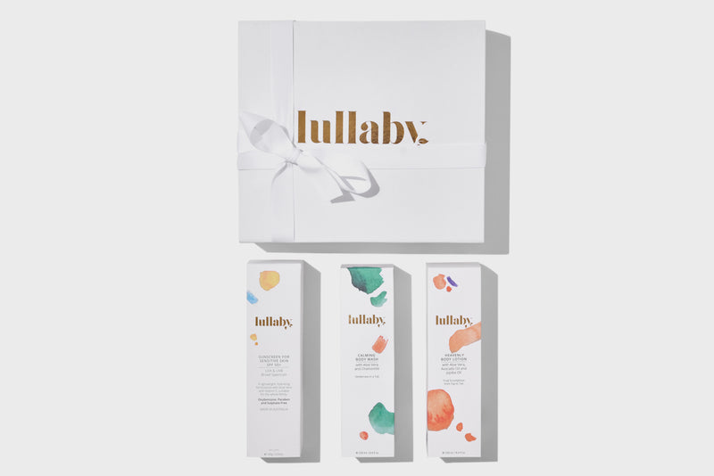 Lullaby Baby & Childrens Top to Toe Trio Set ( SPF50+, lotion & wash)