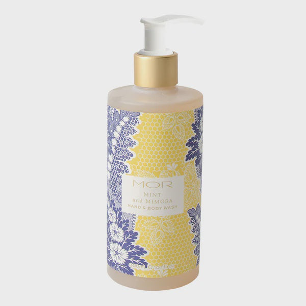 MOR Mint And Mimosa Hand And Body Wash 300ml