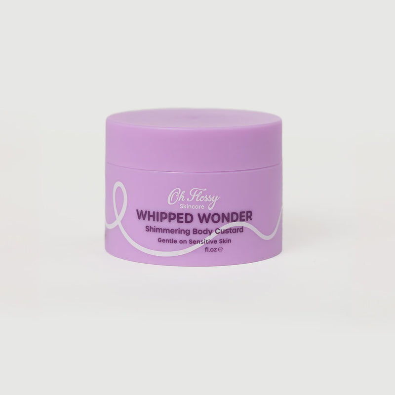 Oh Flossy Skincare Whipped Wonder Shimmering Body Custard