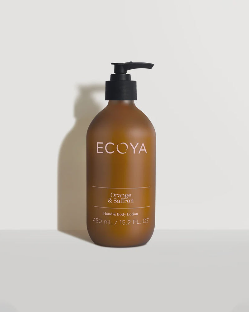 Ecoya Orange & Saffron Hand & Body Lotion 450ml