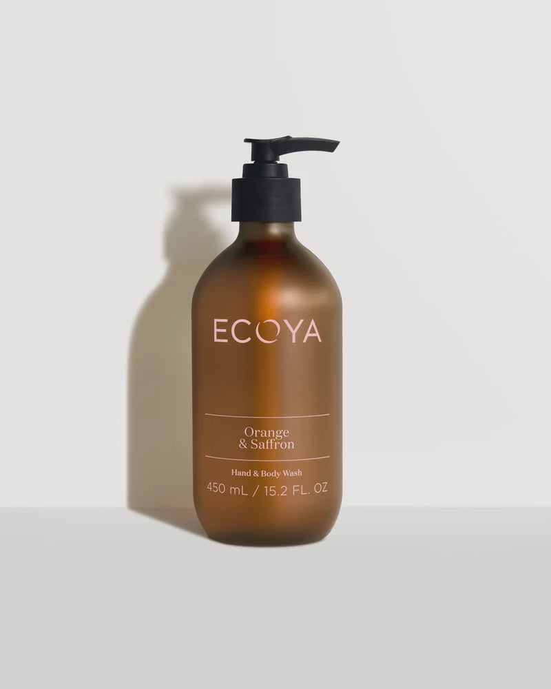 Ecoya Orange & Saffron Hand & Body Wash 450ml