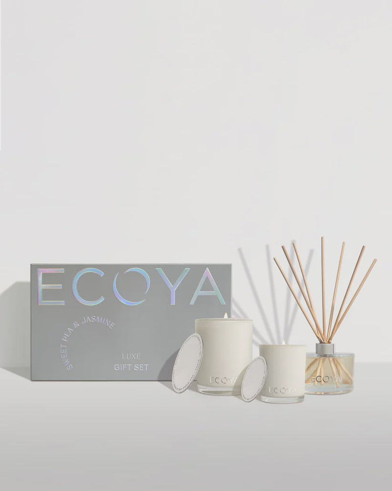 Ecoya Sweet Pea & Jasmine Luxe Gift Set