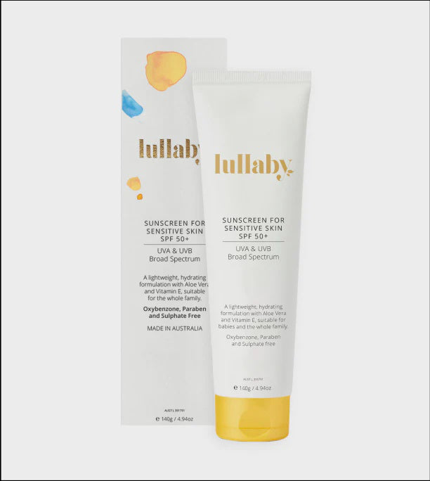 Lullaby Sunscreen For Delicate Skin SPF50+ 150g