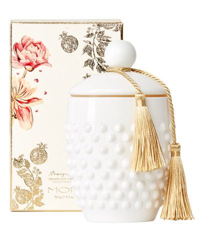 MOR Pomegranate Deluxe Soy Candle 266g – Glam Fragrance Beauty