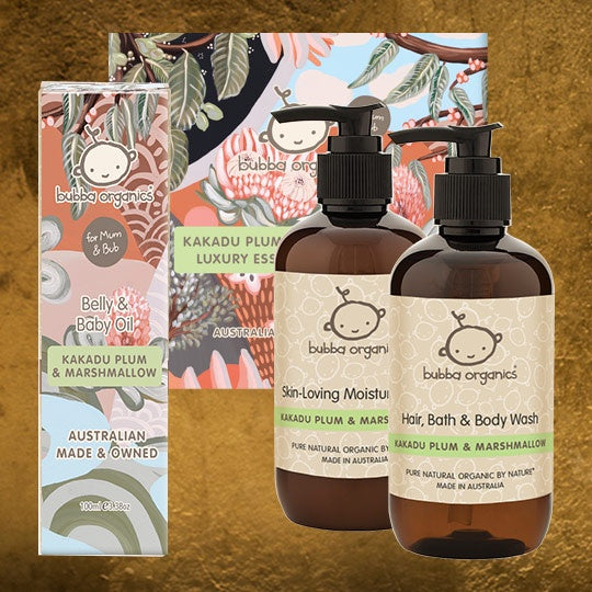 Bubba Organics Kakadu Plum & Marshmallow Luxury Essentials Gift Gox